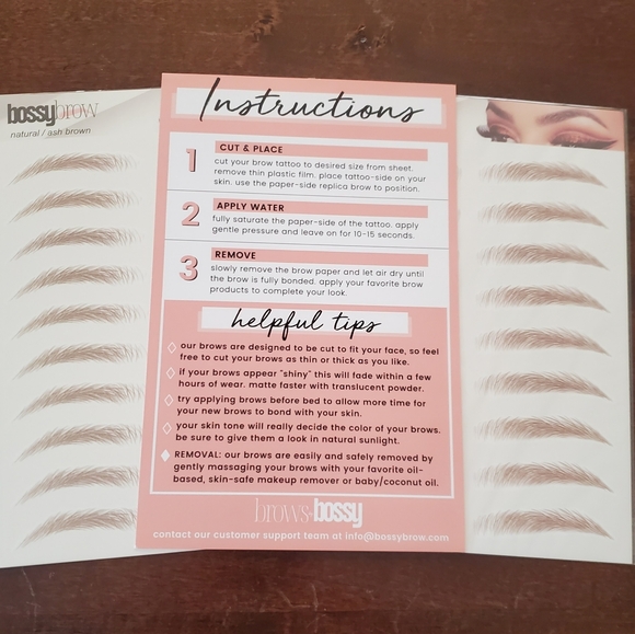 New Brows by Bossy tattoos.  Ash brown. - Picture 3 of 5